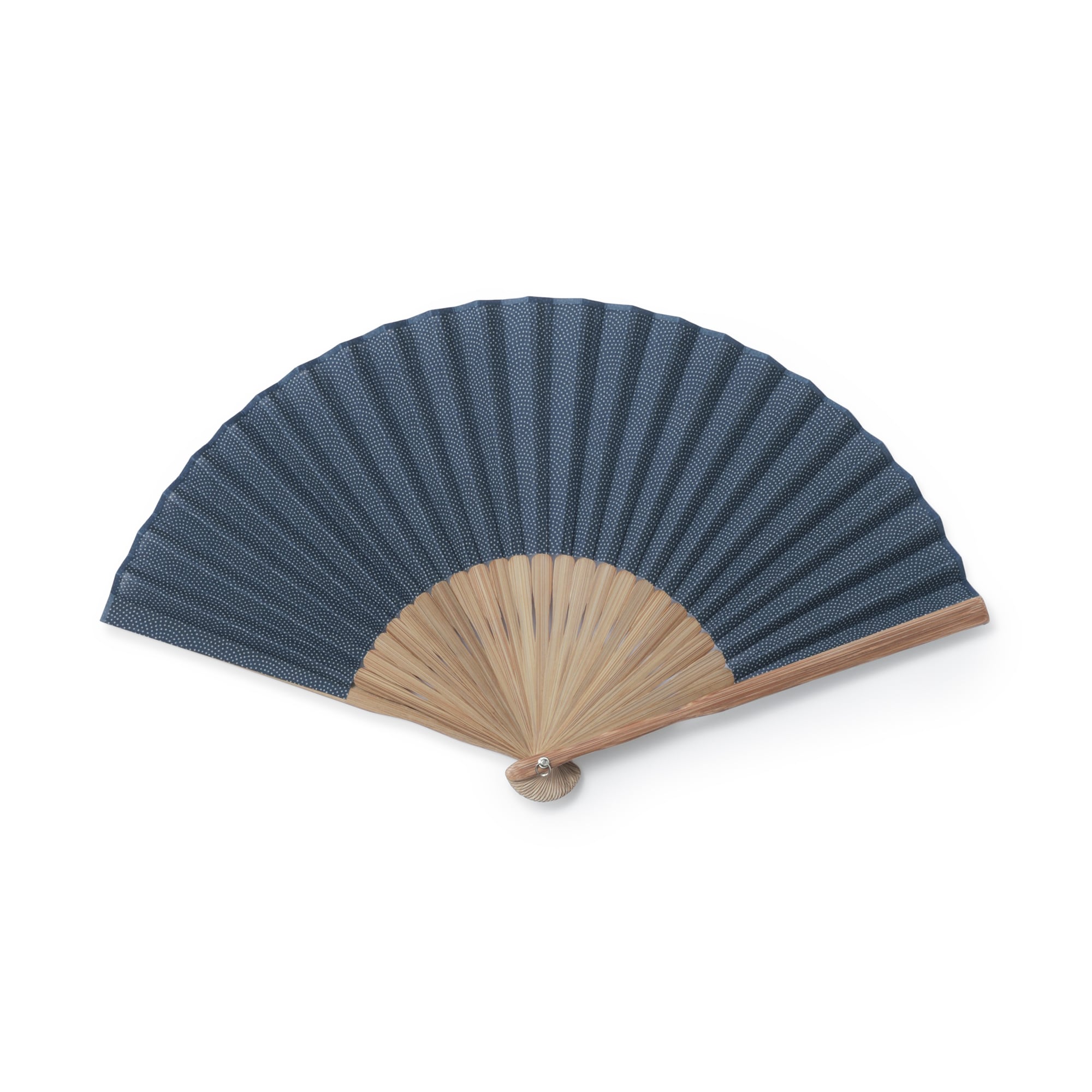 扇子（鮫小紋）