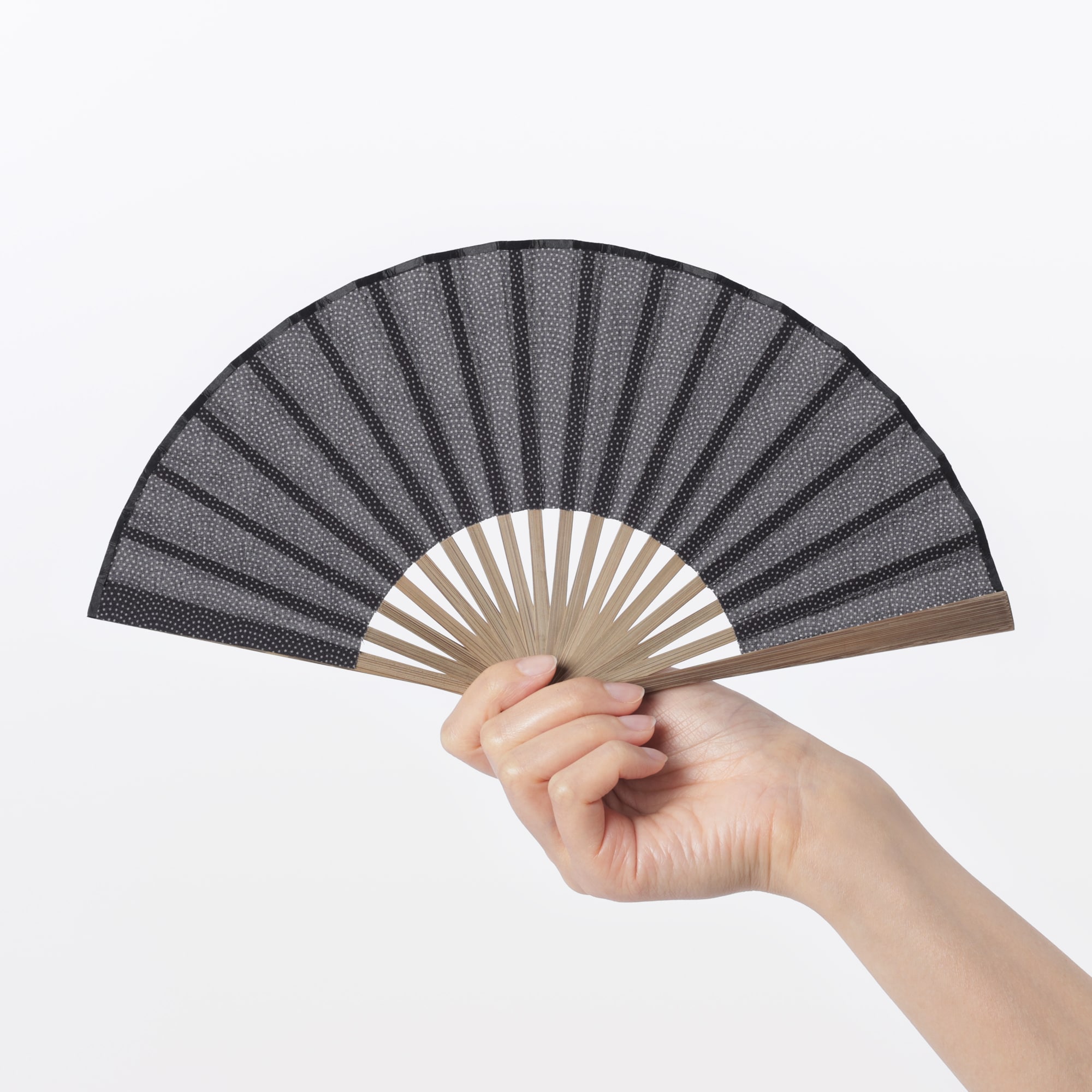 ミニ扇子（鮫小紋）