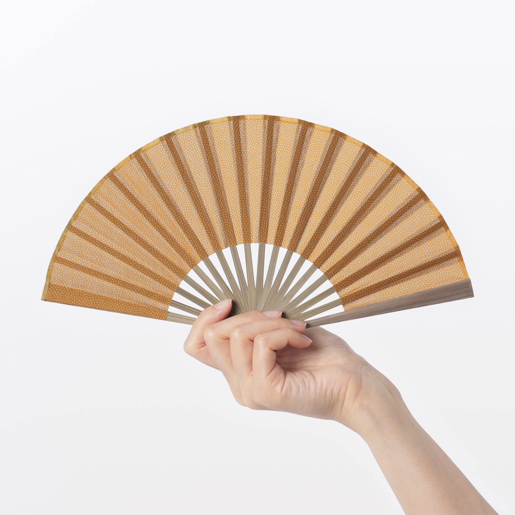 ミニ扇子（鮫小紋）