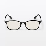 ＵＶ４００　ブルーライト対応　ナロースクエア型サングラス