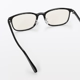 ＵＶ４００　ブルーライト対応　ナロースクエア型サングラス