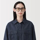 ＵＶ４００　ブルーライト対応　ウェリントン型サングラス