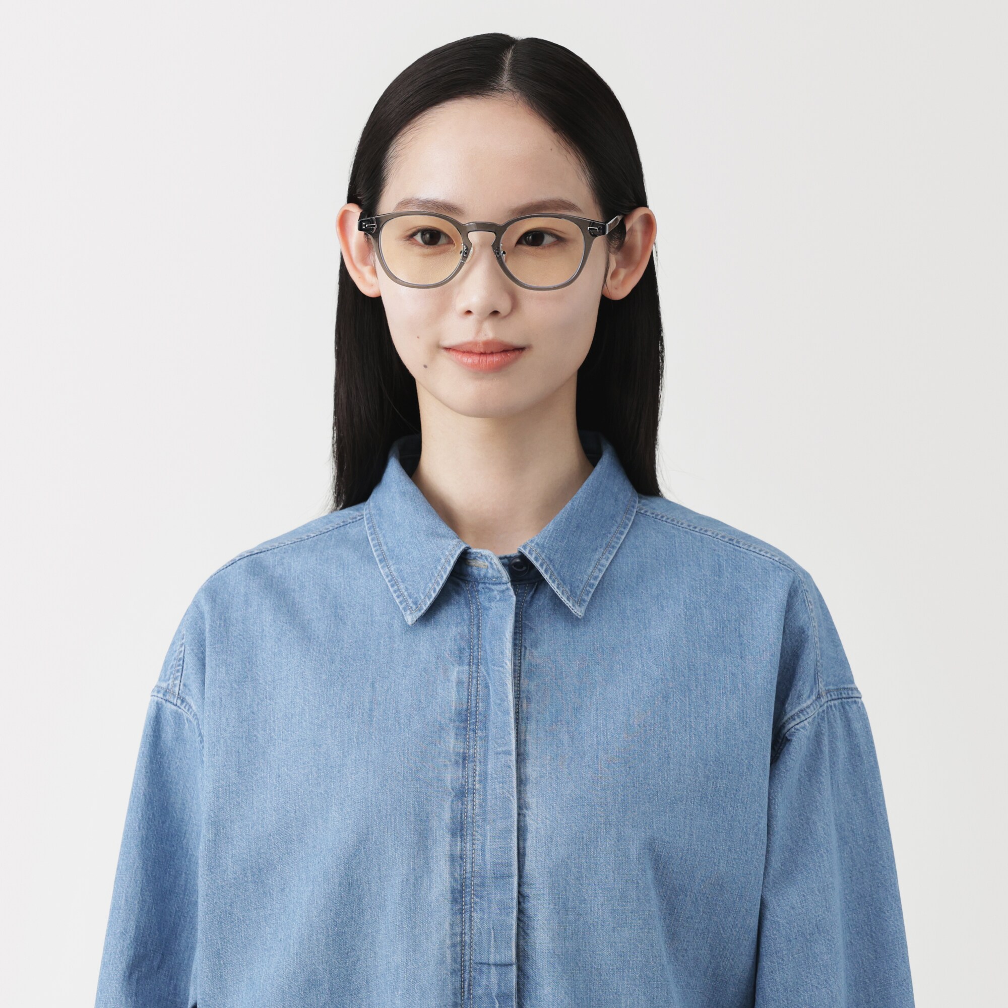 UV400 ブルーライト対応 ボストン型 サングラス | 無印良品