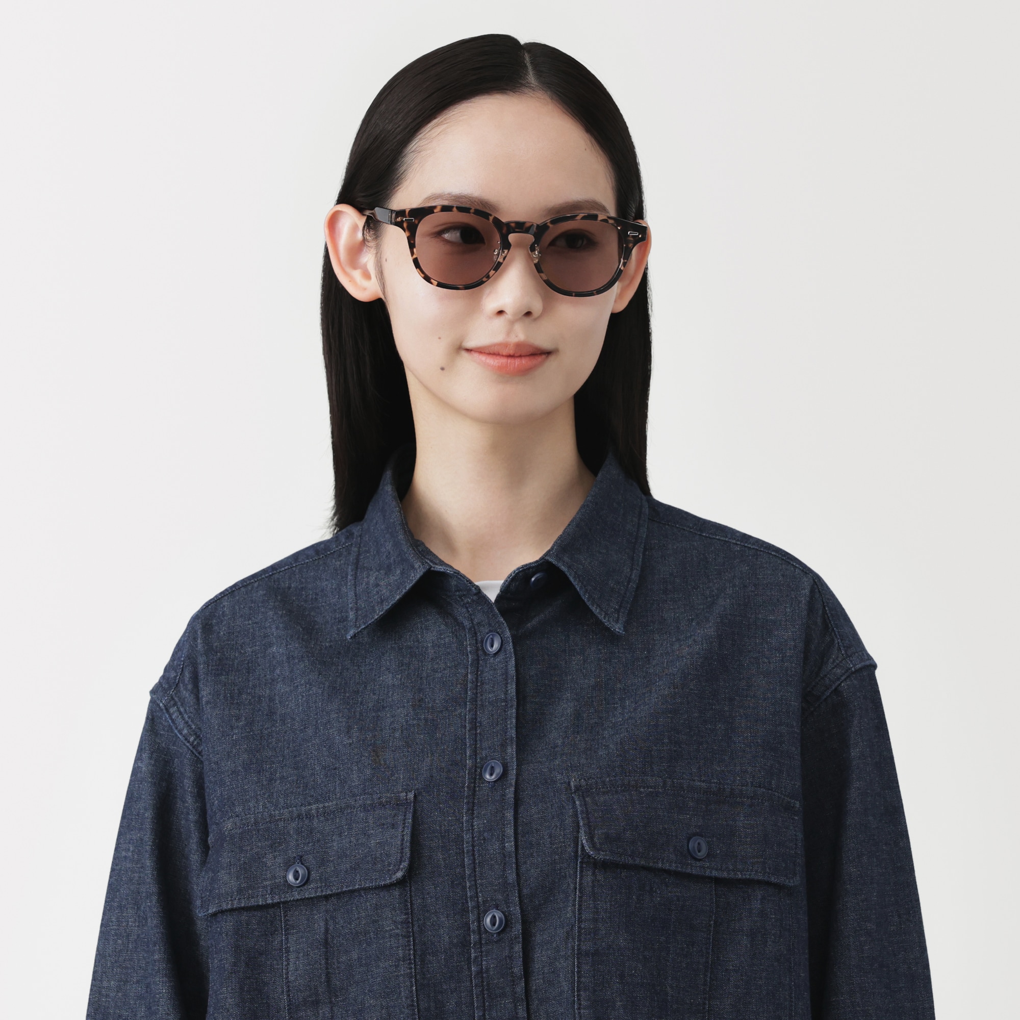 ＵＶ４００　ボストン型　サングラス