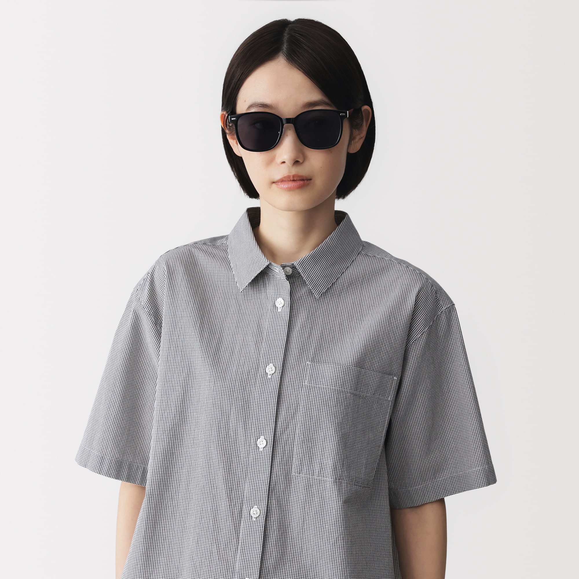 ＵＶ４００　スクエア型　サングラス