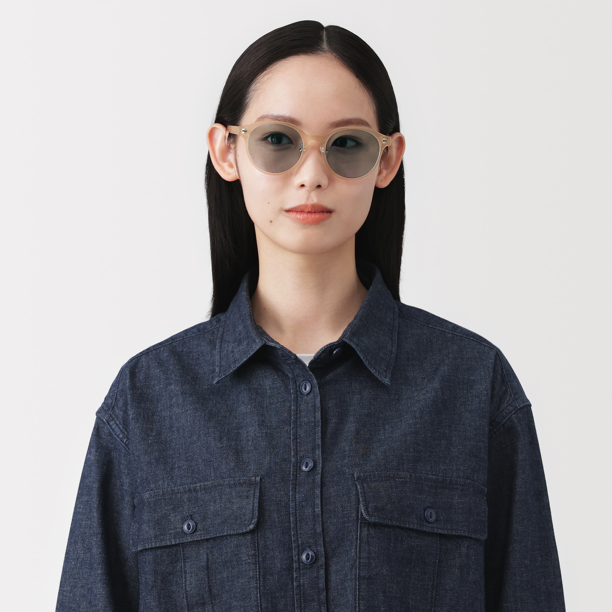 ＵＶ４００　ラージボストン型　サングラス