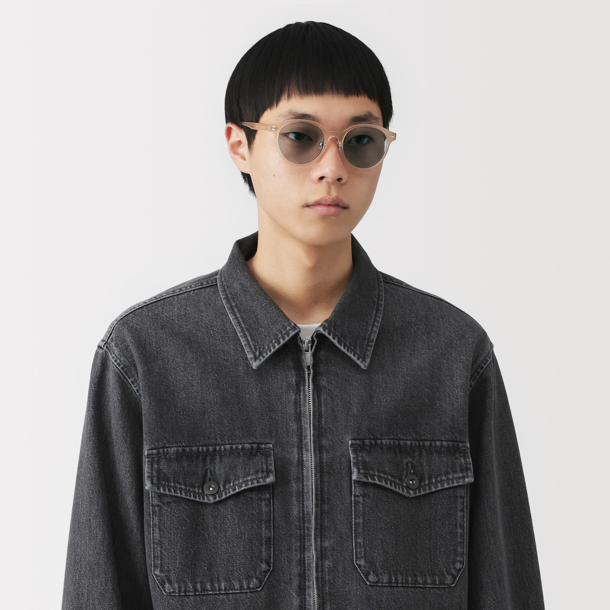 ＵＶ４００　ラージボストン型　サングラス