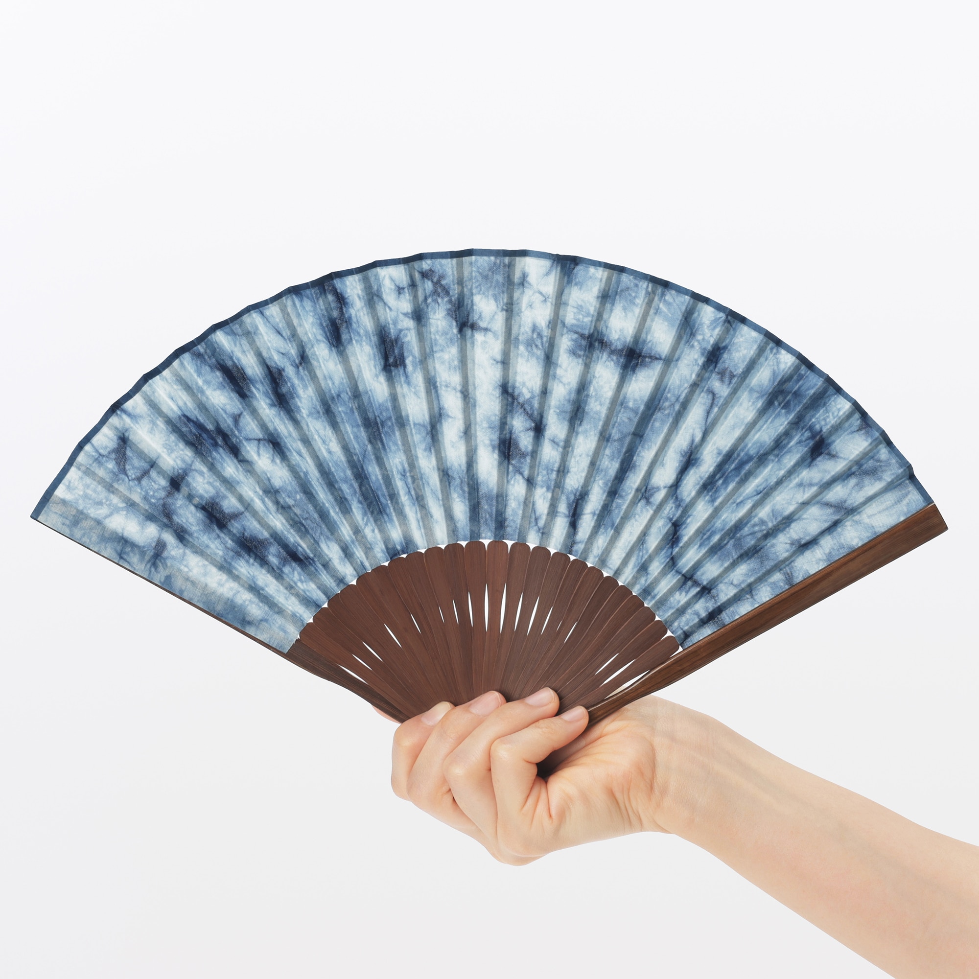 扇子（藍染）