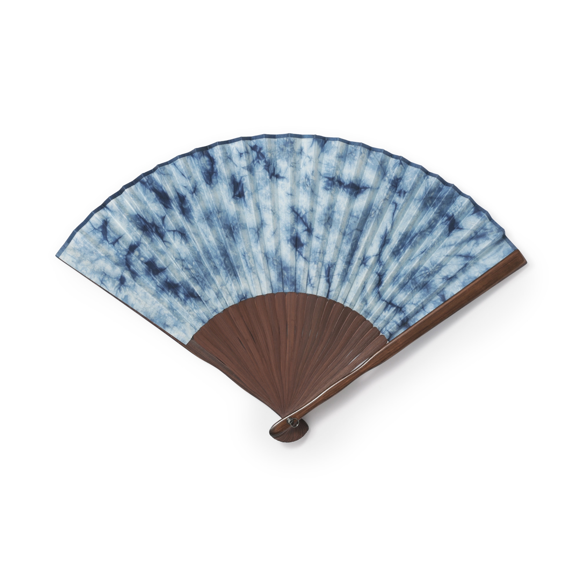 扇子（藍染）