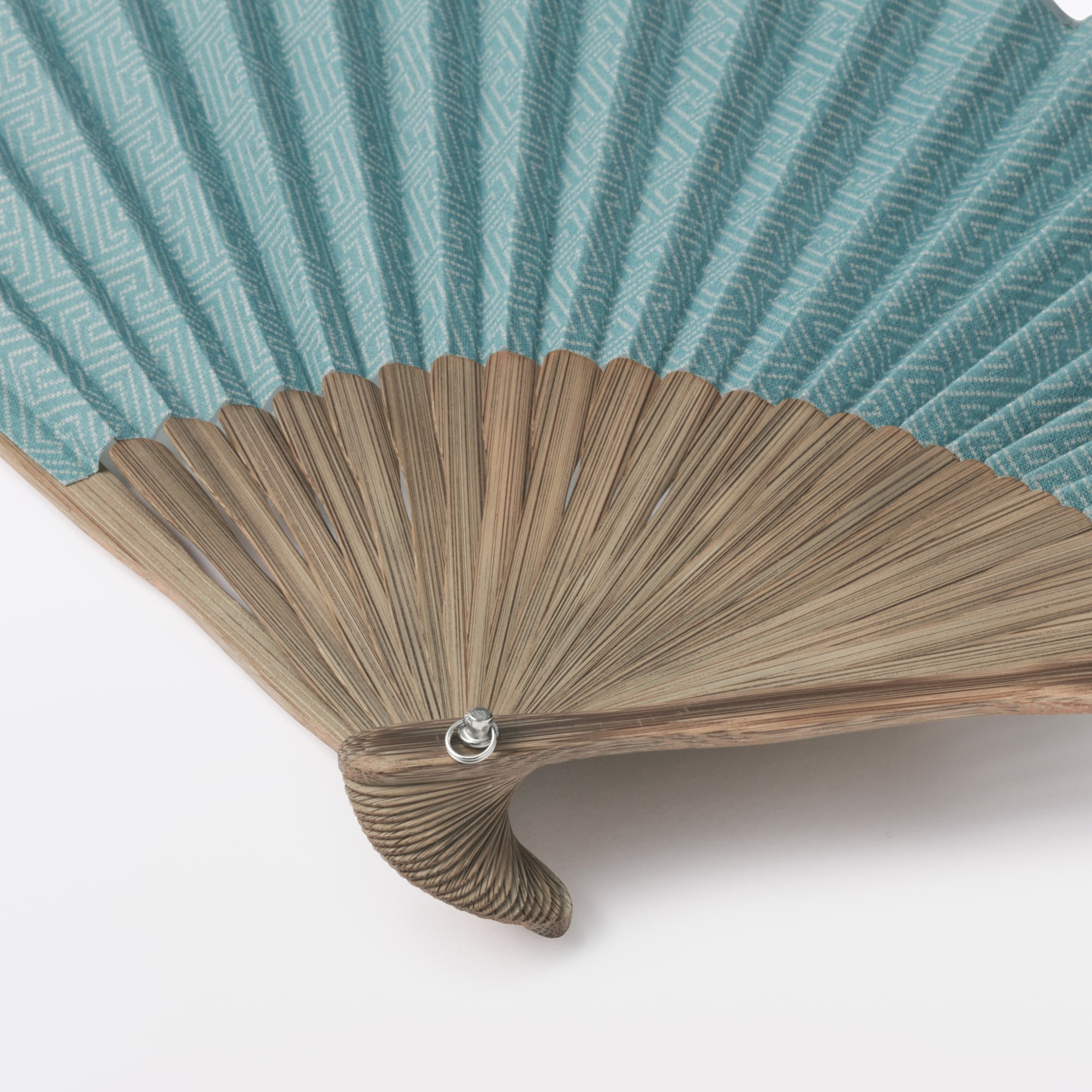 扇子（工字繋ぎ柄）