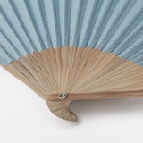 扇子（工字繋ぎ柄）