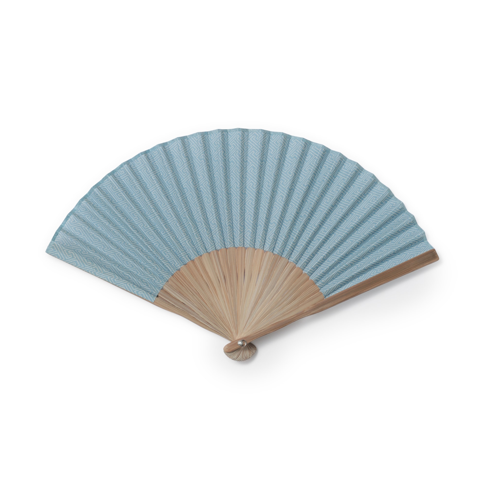 扇子（工字繋ぎ柄）