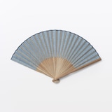 扇子（工字繋ぎ柄）