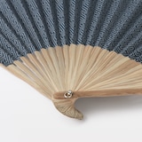 扇子（工字繋ぎ柄）