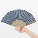 扇子（工字繋ぎ柄）