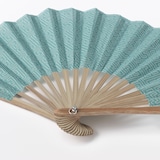 ミニ扇子（工字繋ぎ柄）