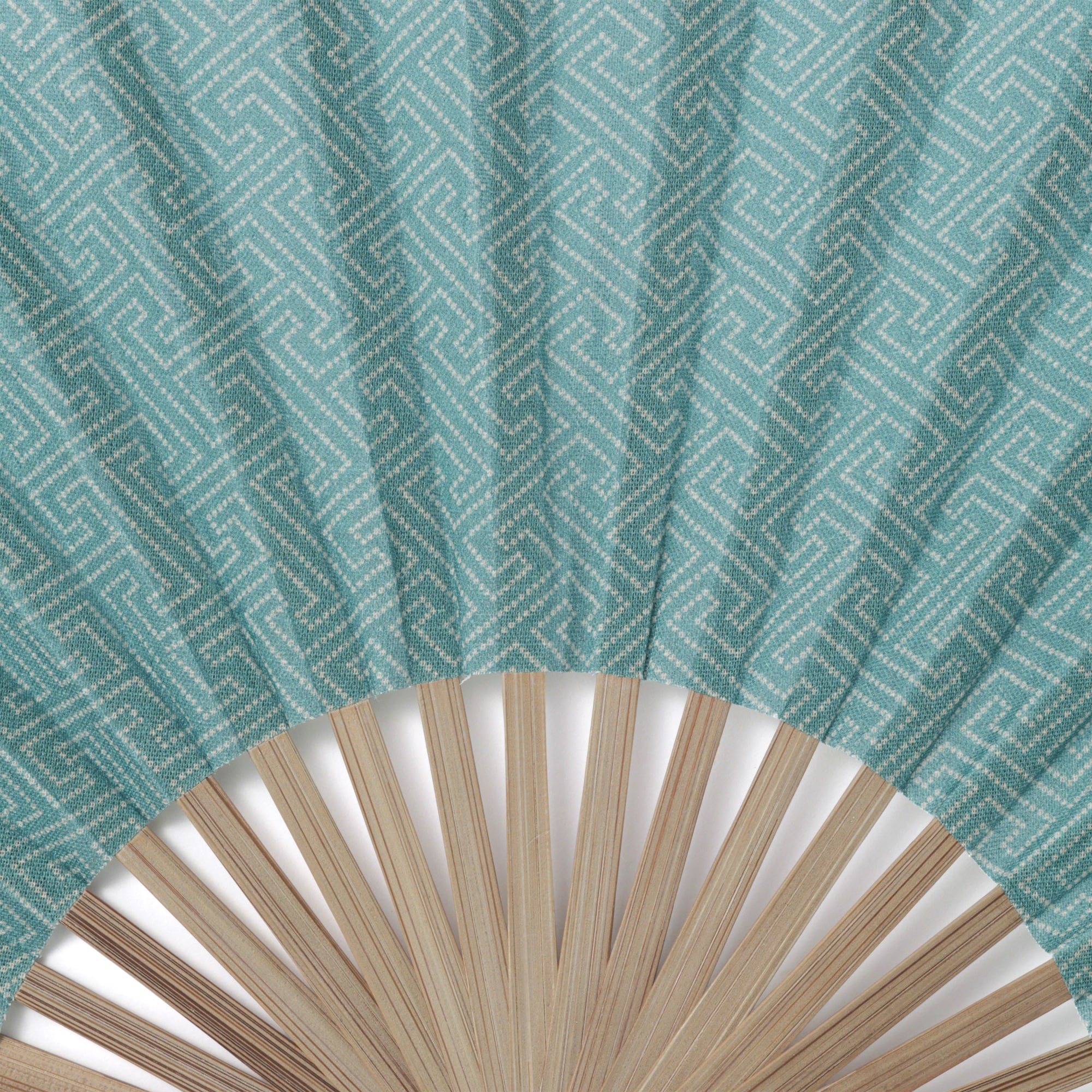 ミニ扇子（工字繋ぎ柄）