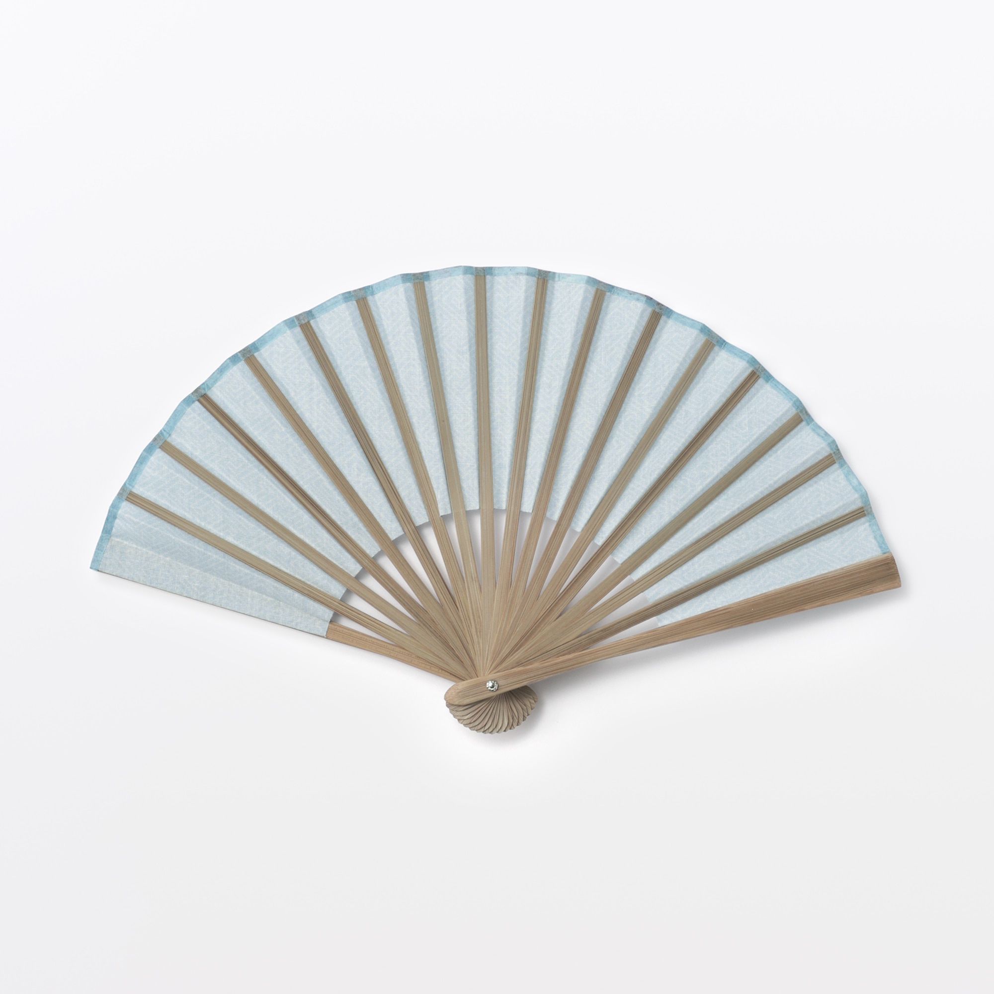 ミニ扇子（工字繋ぎ柄）