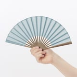 ミニ扇子（工字繋ぎ柄）