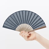 ミニ扇子（工字繋ぎ柄）