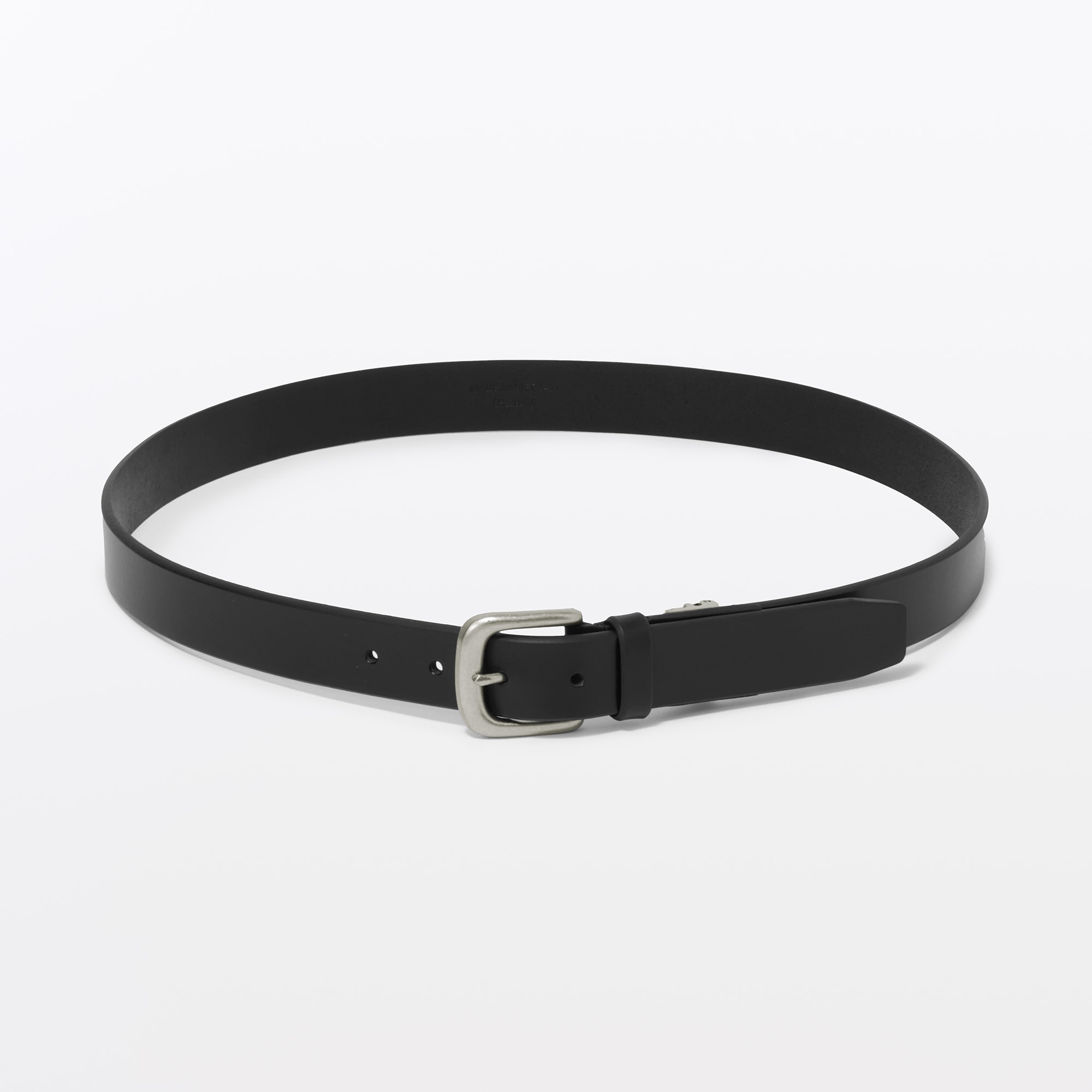 ベジタブルタンニンレザー　長さ調節式ベルト　中幅