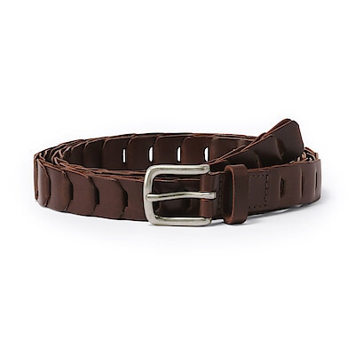 革の端材をつかった　ベルト