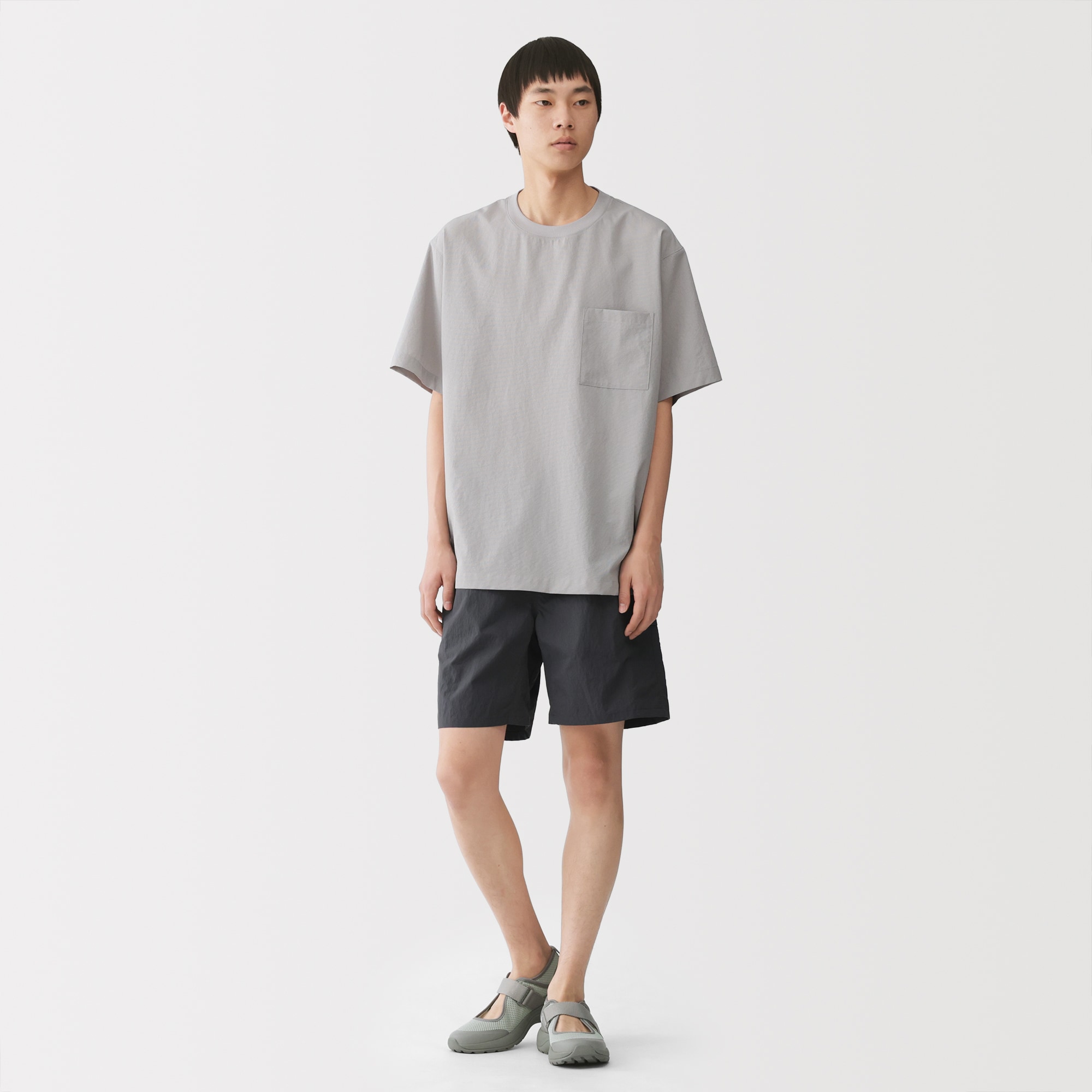 メッシュ　ワンベルトスニーカーサンダル