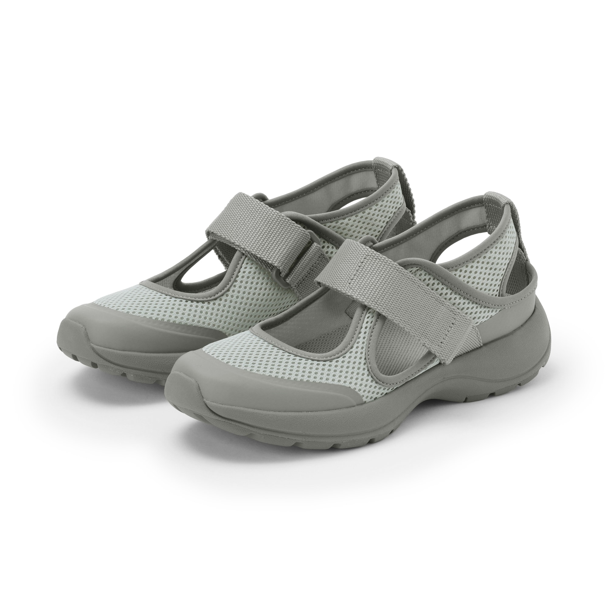 メッシュ　ワンベルトスニーカーサンダル