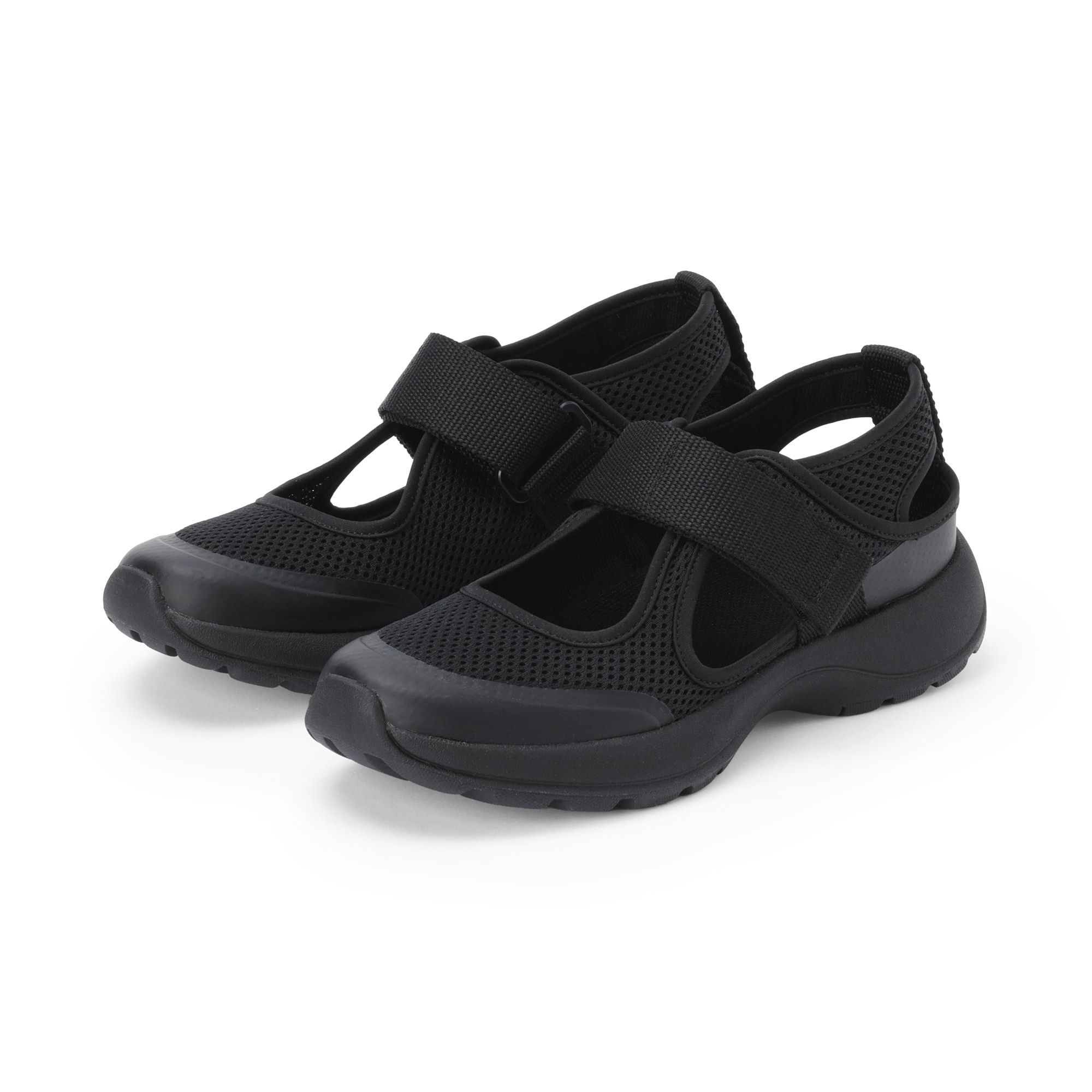 メッシュ　ワンベルトスニーカーサンダル