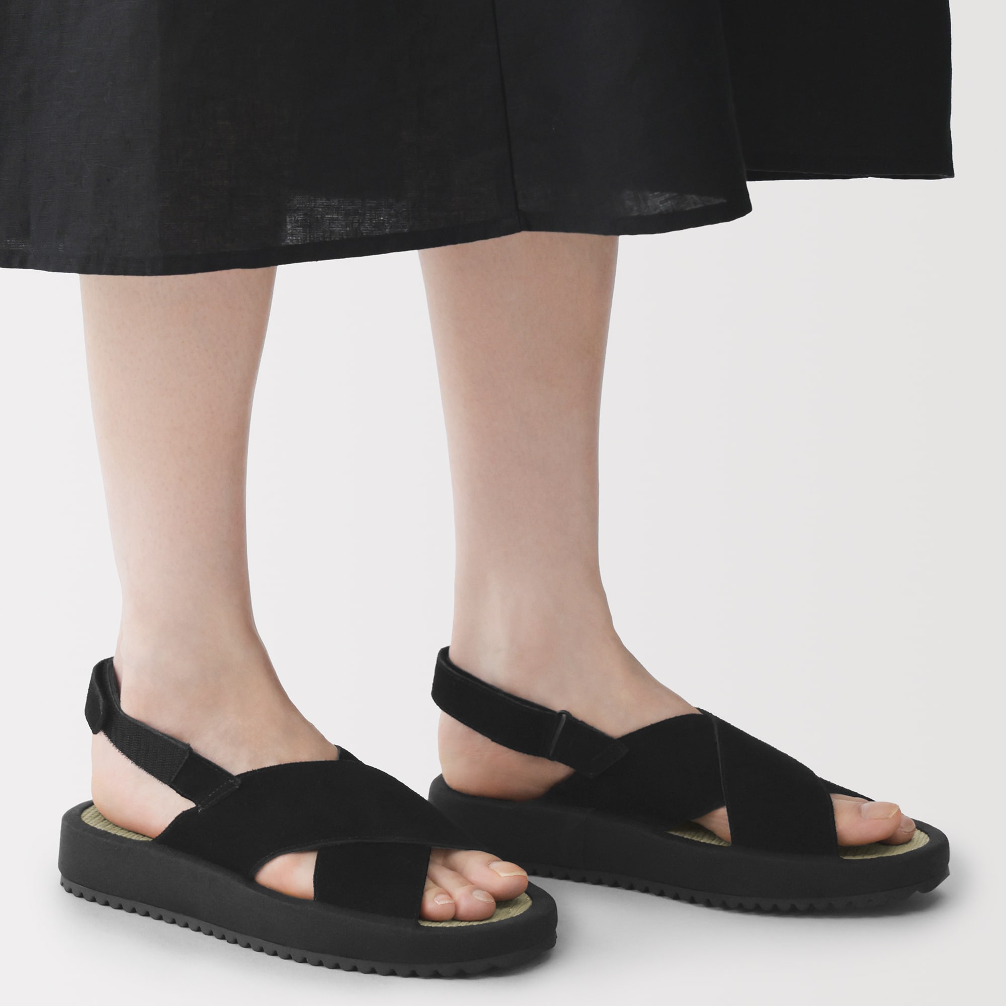 婦人　イ草　サンダル