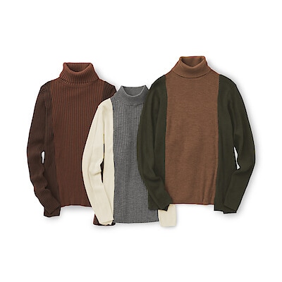 つながる服　セーター