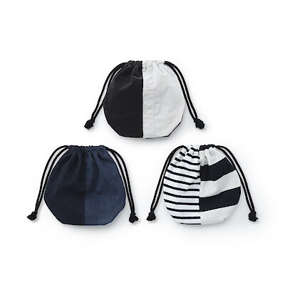 つながる服　巾着