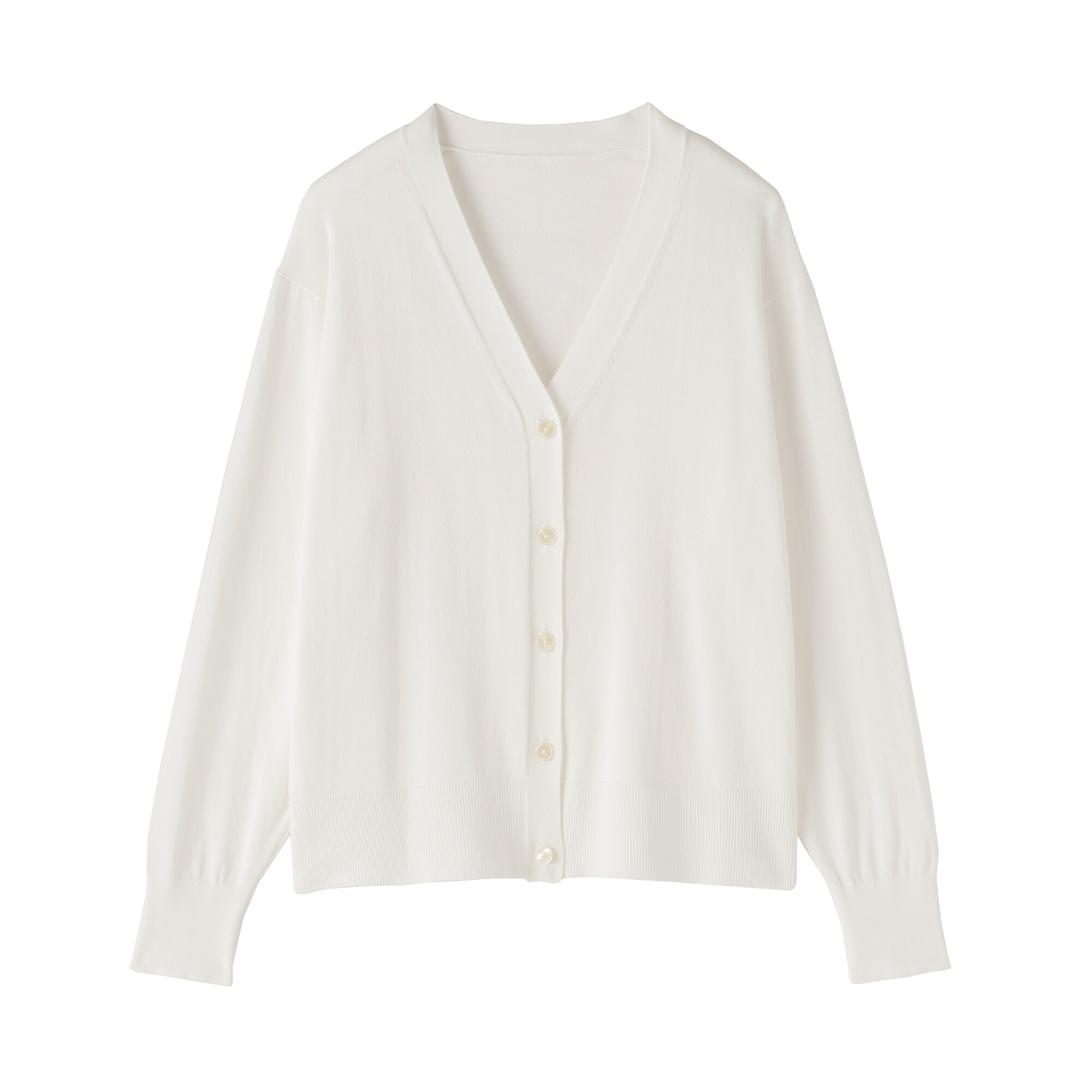 婦人　ＵＶカットライトニットＶネックカーディガン