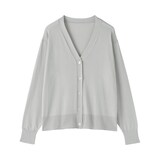 婦人　ＵＶカットライトニットＶネックカーディガン