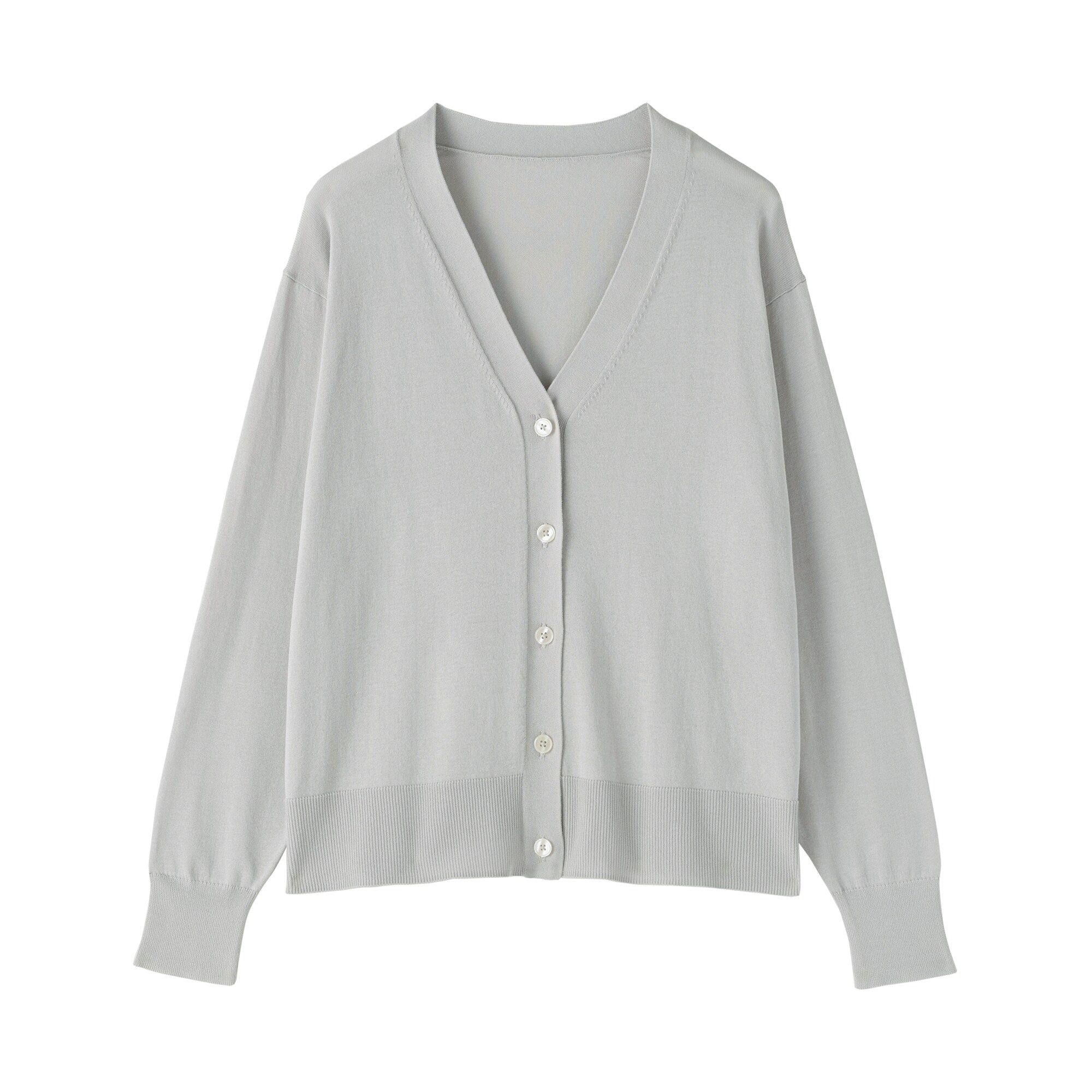 婦人　ＵＶカットライトニットＶネックカーディガン