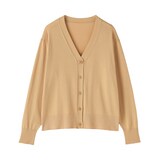 婦人　ＵＶカットライトニットＶネックカーディガン