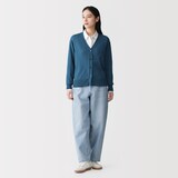 婦人　ＵＶカットライトニットＶネックカーディガン