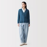 婦人　ＵＶカットライトニットＶネックカーディガン