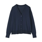 婦人　ＵＶカットライトニットＶネックカーディガン