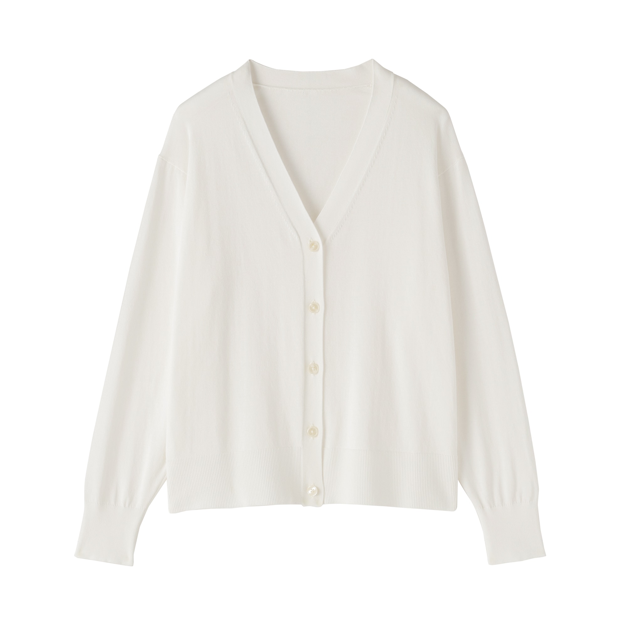 婦人　ＵＶカットライトニットＶネックカーディガン