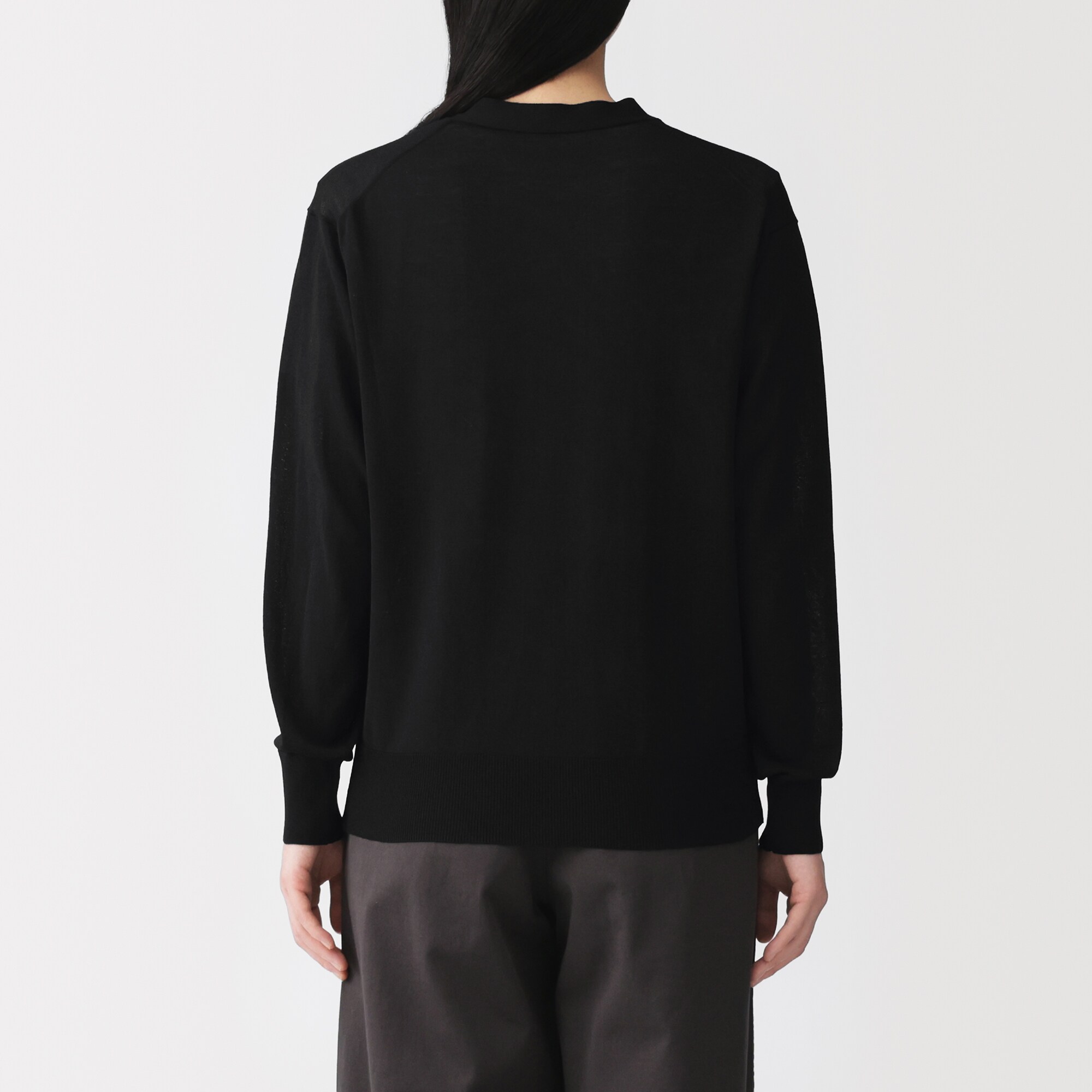 婦人　ＵＶカットライトニットＶネックカーディガン