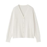 婦人　ＵＶカットライトニットＶネックカーディガン