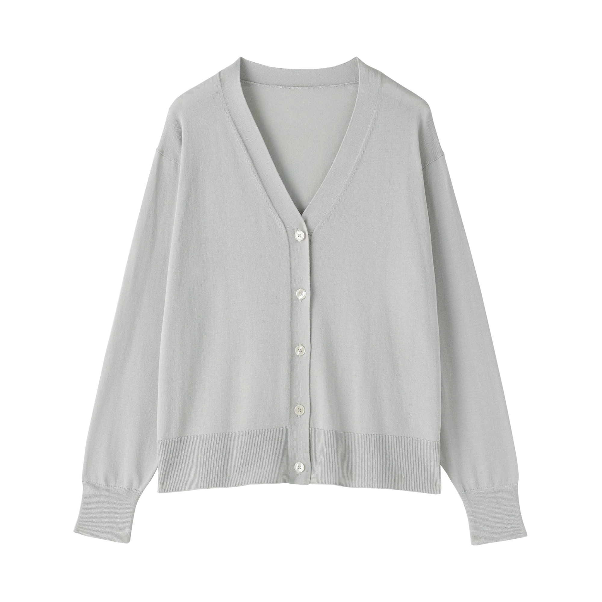 婦人　ＵＶカットライトニットＶネックカーディガン