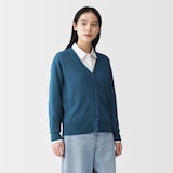 婦人　ＵＶカットライトニットＶネックカーディガン