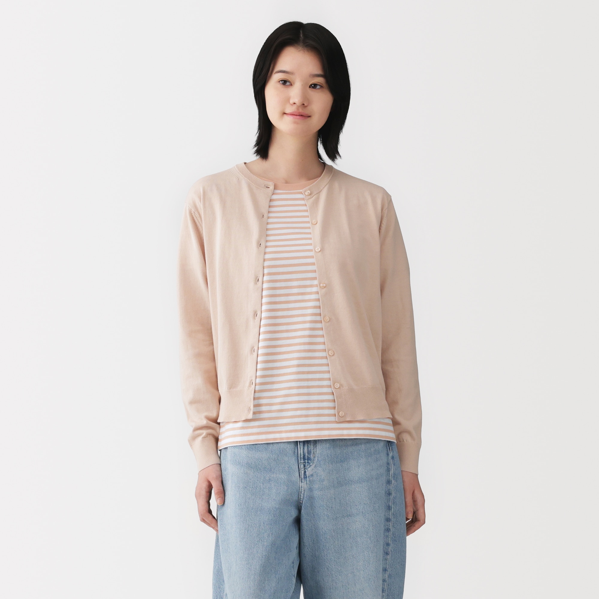 【HandM様】無印良品&amp;ユニクロ＊カーディガン６点 無印良品】やっぱ名作！大人の秋服に便利なカーディガン【ユニクロと