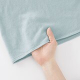 婦人　なめらか天竺編みシアーハイネックセーター