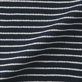 婦人　強撚透かし編みポロセーター