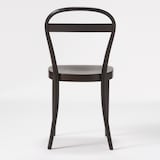 ブナ材曲げ木チェア・板座／ブラウン