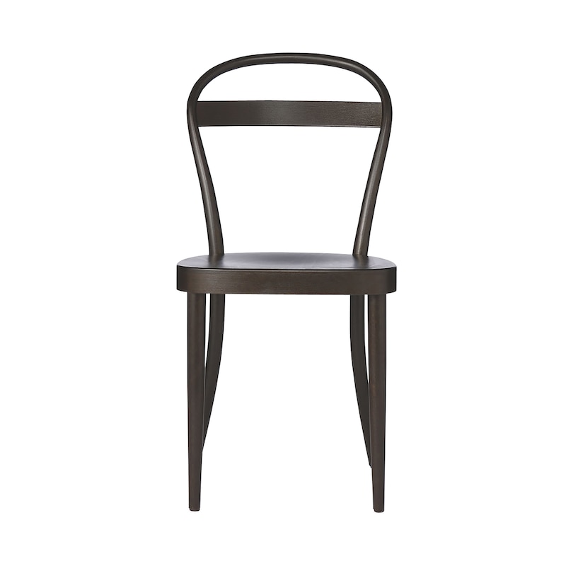 ブナ材曲げ木チェア・板座／ブラウン | 無印良品 