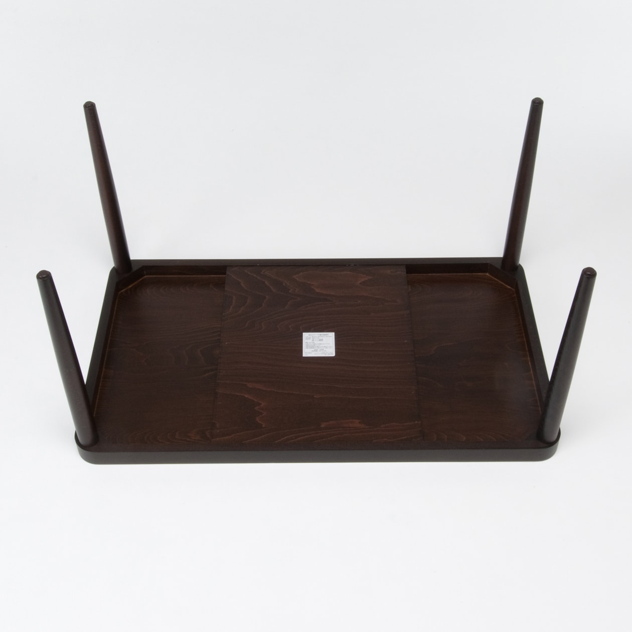 ブナ材テーブル・Ｌ／ブラウン